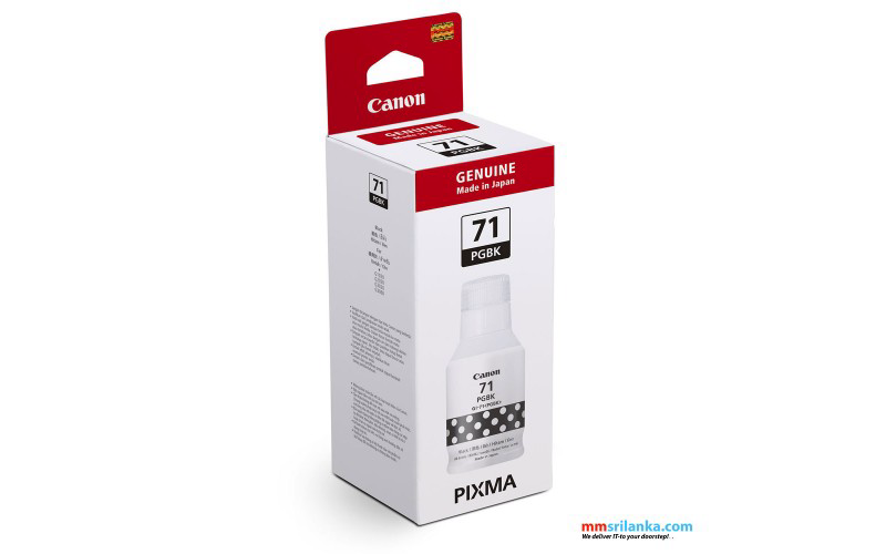 CANON INKJET INK (BLACK) 71